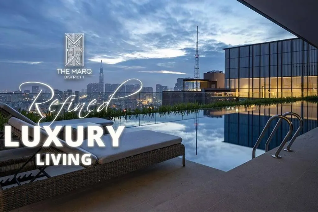 The Rixx Fancy Apartment In The Heart Of D1 With Infinity Pool, Skyline Gym, Sauna, Jacuzzi Ho Chi Minh City