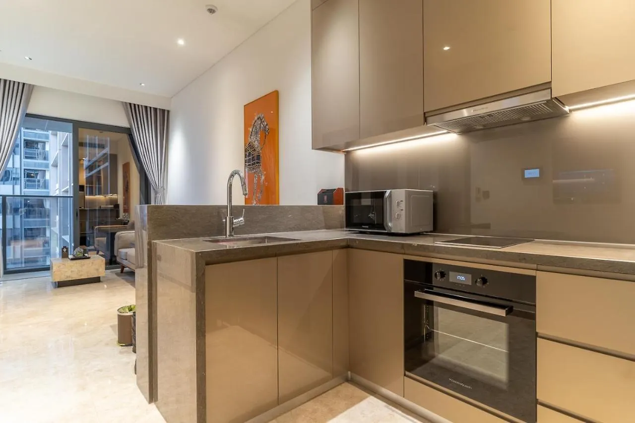 The Rixx Fancy Apartment In The Heart Of D1 With Infinity Pool, Skyline Gym, Sauna, Jacuzzi Ho Chi Minh City